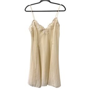 Private Luxuries Slip Nightgown‎ Medium Romantic Vintage Sheer Dainty Softcore